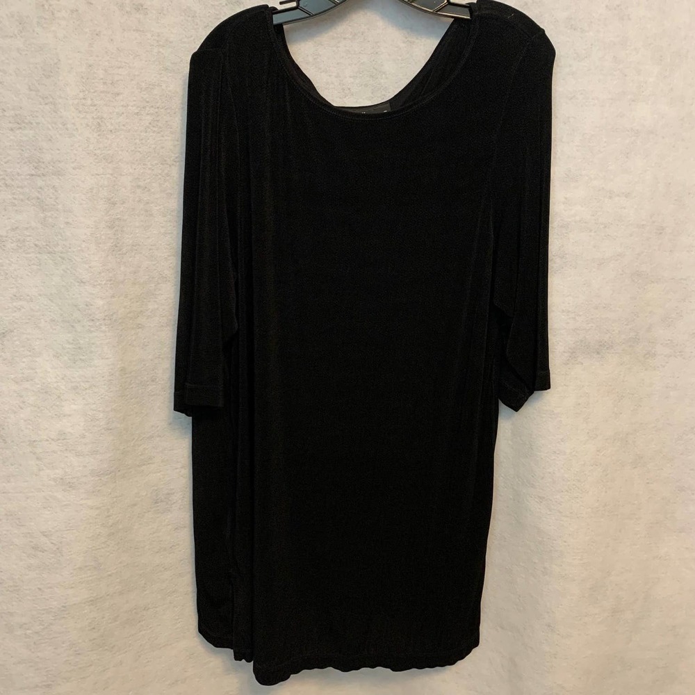 Carole‎ Little Black Tunic Women's Plus Size 1X